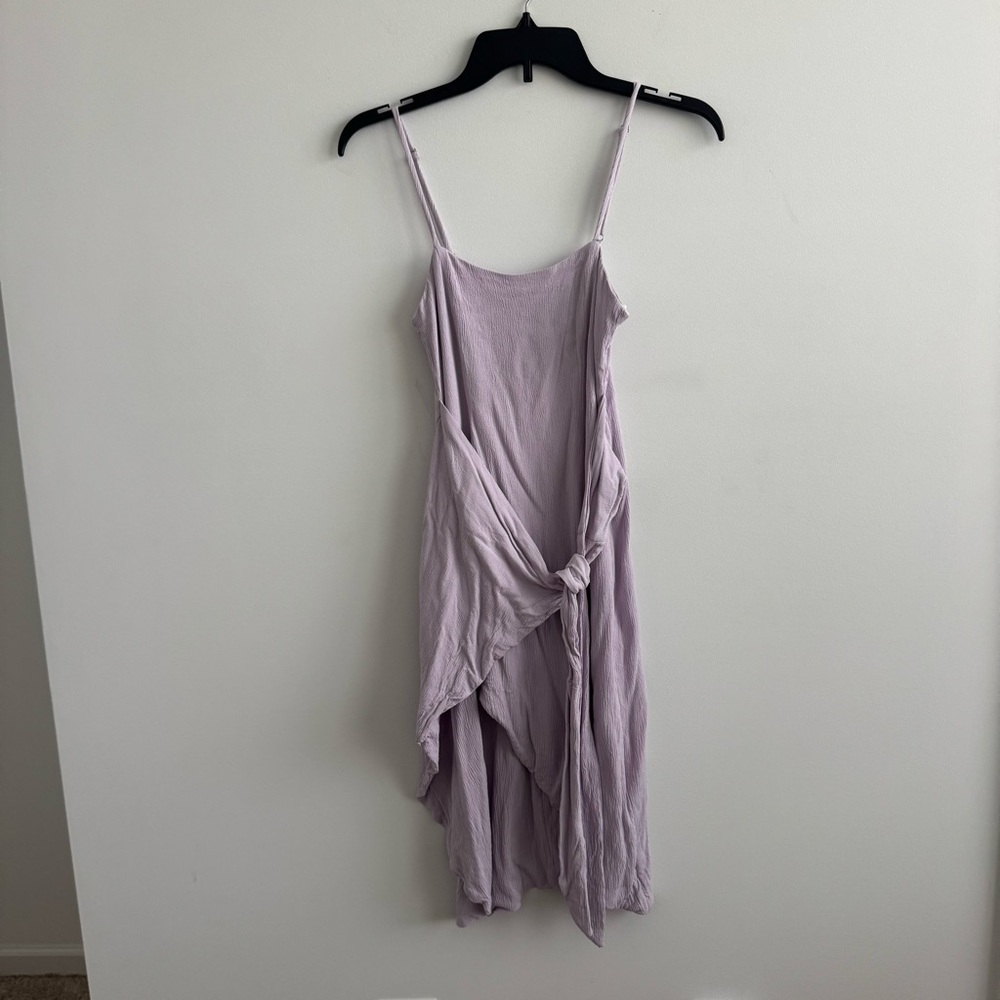 Lulus Lavender Asymmetrical Women Dress